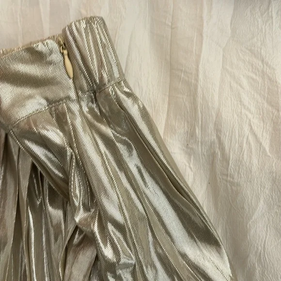 Metallic Midi Skirt - Picture 7 of 7